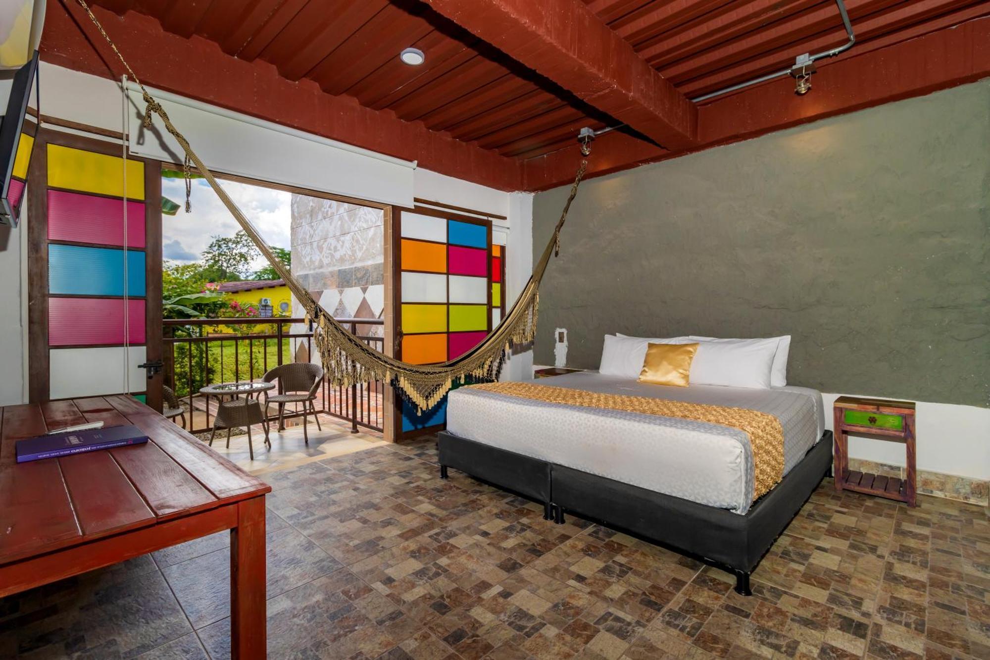 Nq Hotel Orinoquia Granja Campo Alegre ภายนอก รูปภาพ
